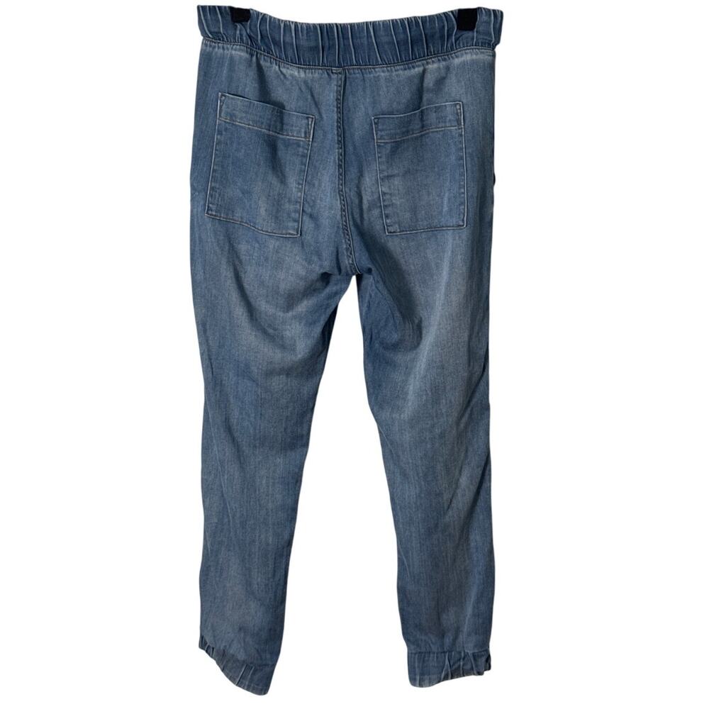 Bella Dahl Distressed Denim Pocket Jogger Pants Venice Wash Size S - Picture 4 of 12